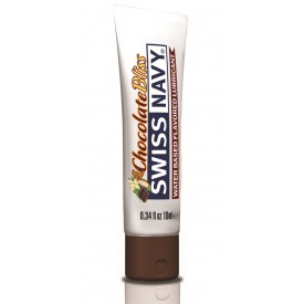 Лубрикант с ароматом шоколада Swiss Navy Chocolate Bliss Lube - 10 мл.